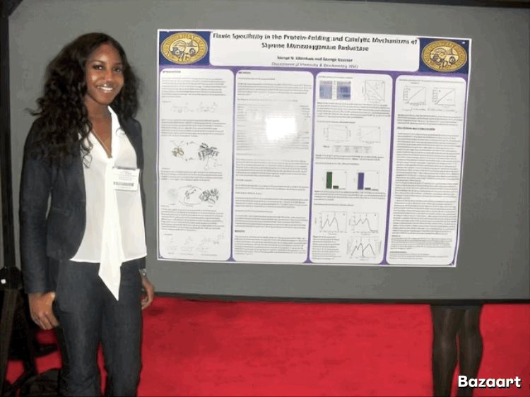 Research poster presentation